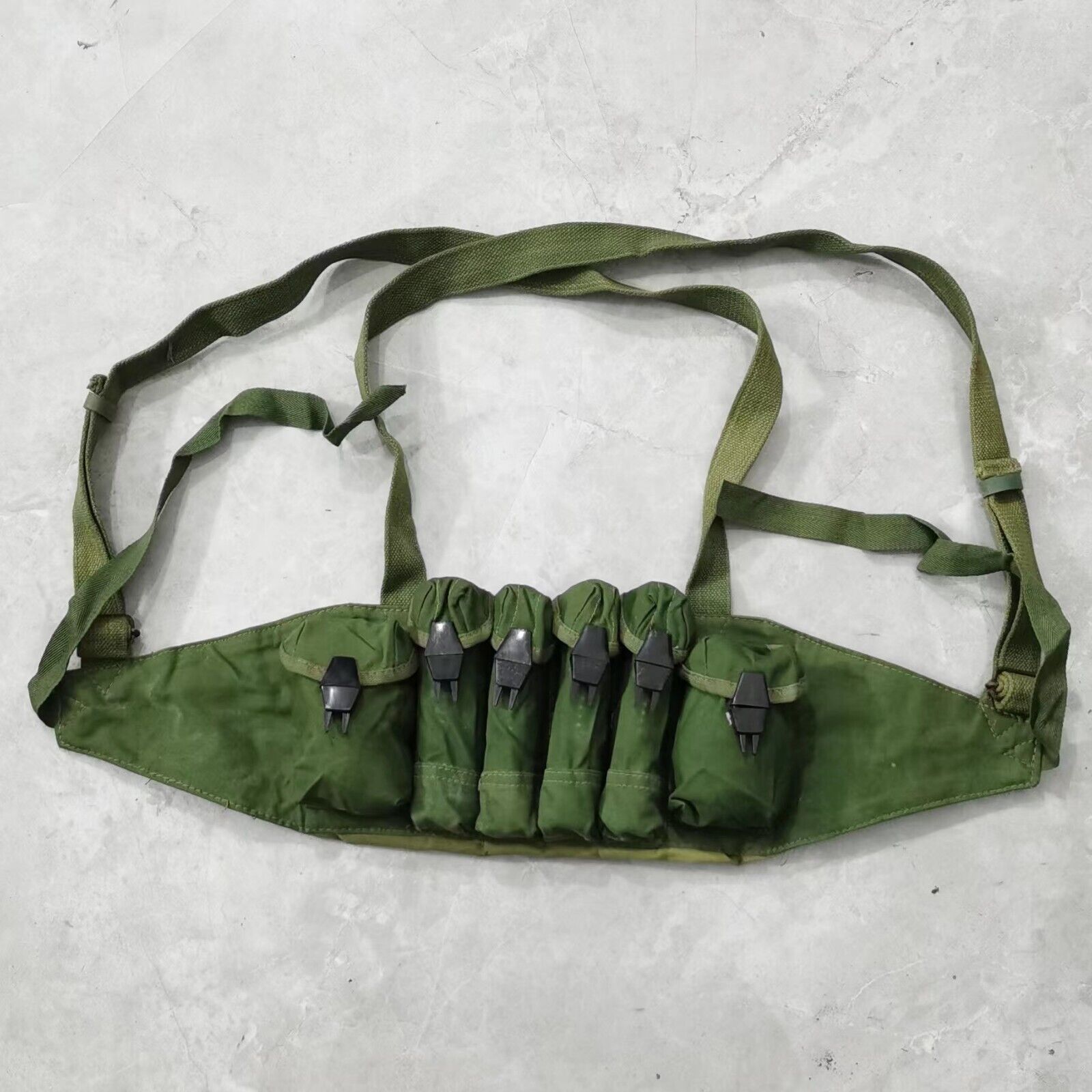 Original Surplus Chinese Type 79 Chest Rig Tokarev Ammo Pouch Mag Pouch