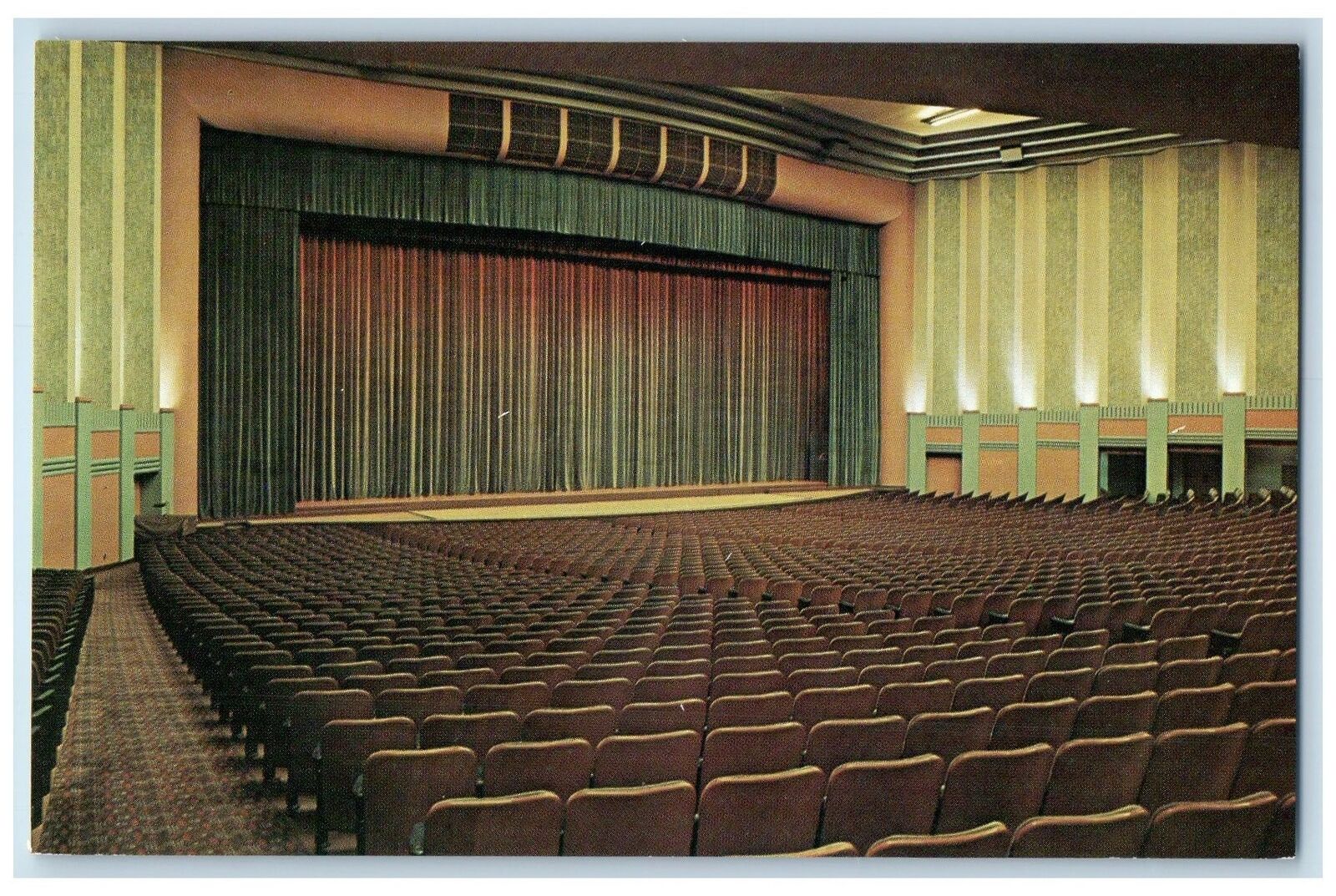c1960s Purdue University The Edward C. Elliot Hall Lafayette Indiana IN Postcard