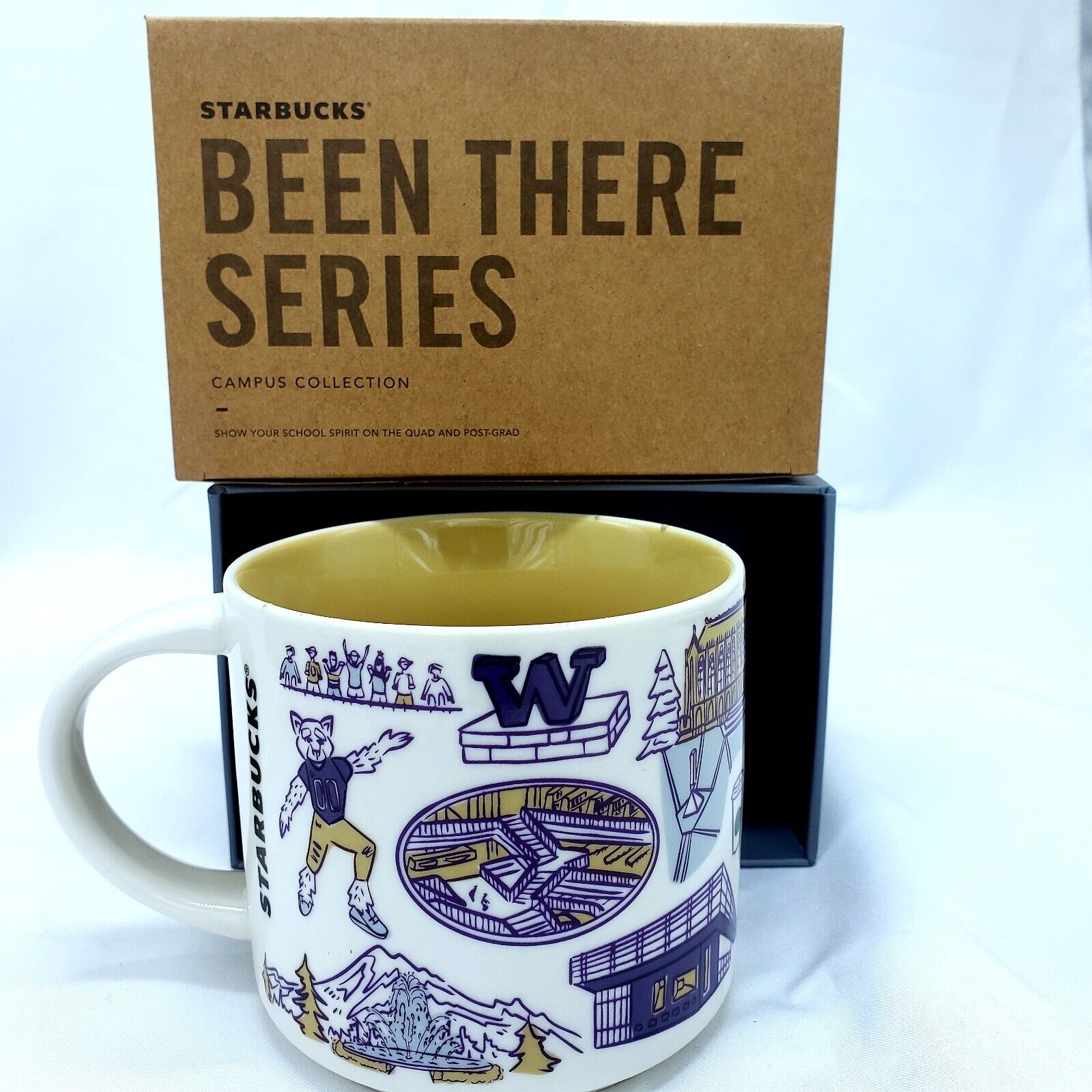 Starbucks Been There Series Campus Collection University of Washinton Mug