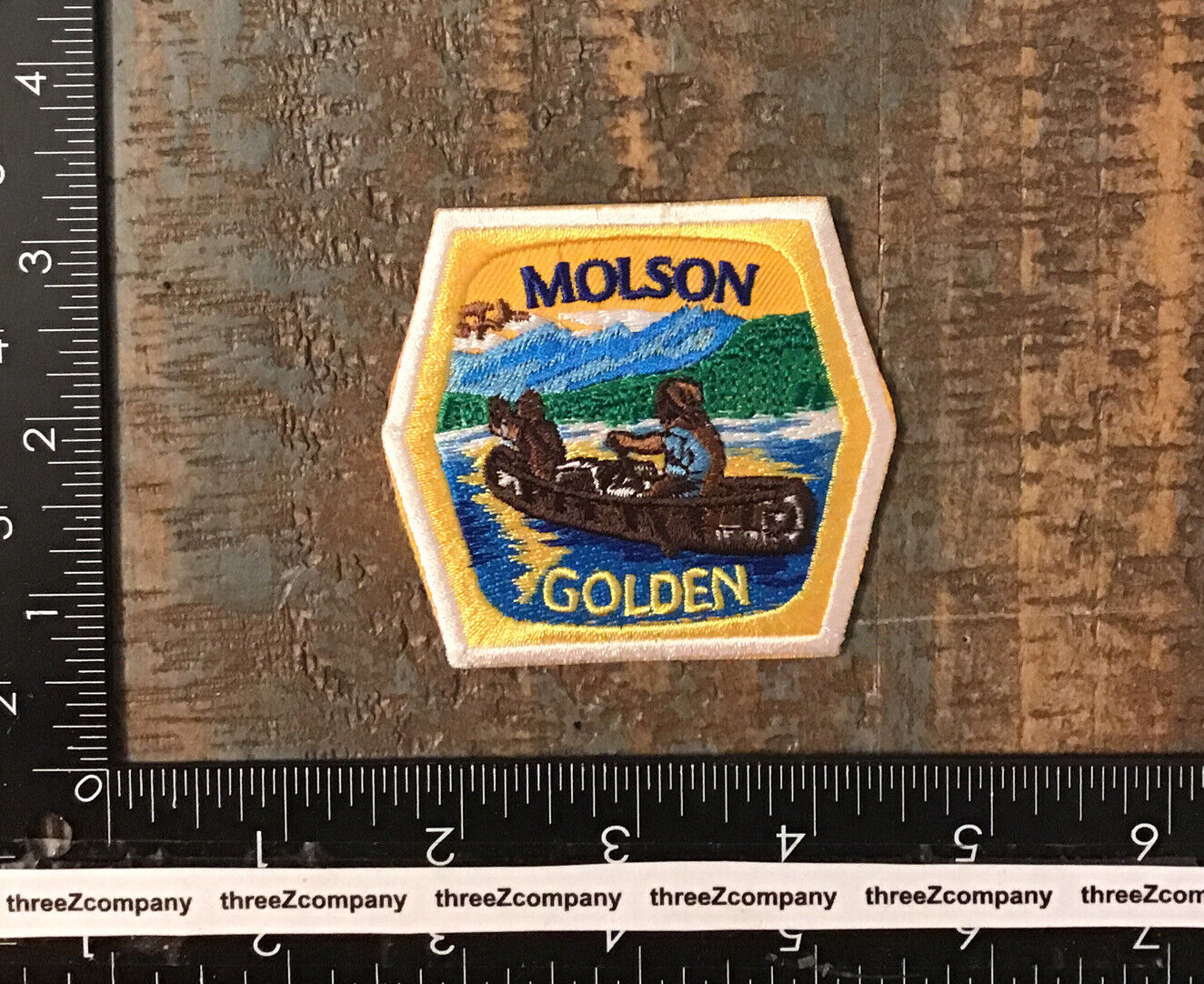 MOLSON GOLDEN Beer Brewing Company Logo Iron-On Patch