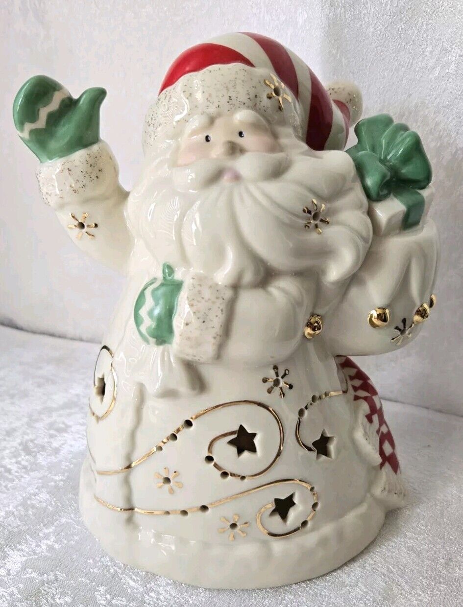 Lenox Occasions Lighted Santa Claus Figurine Christmas 2003