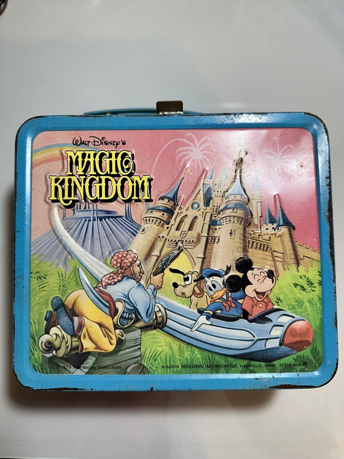 Walt Disney 1979 Aladdin Vintage Lunchbox No Thermos
