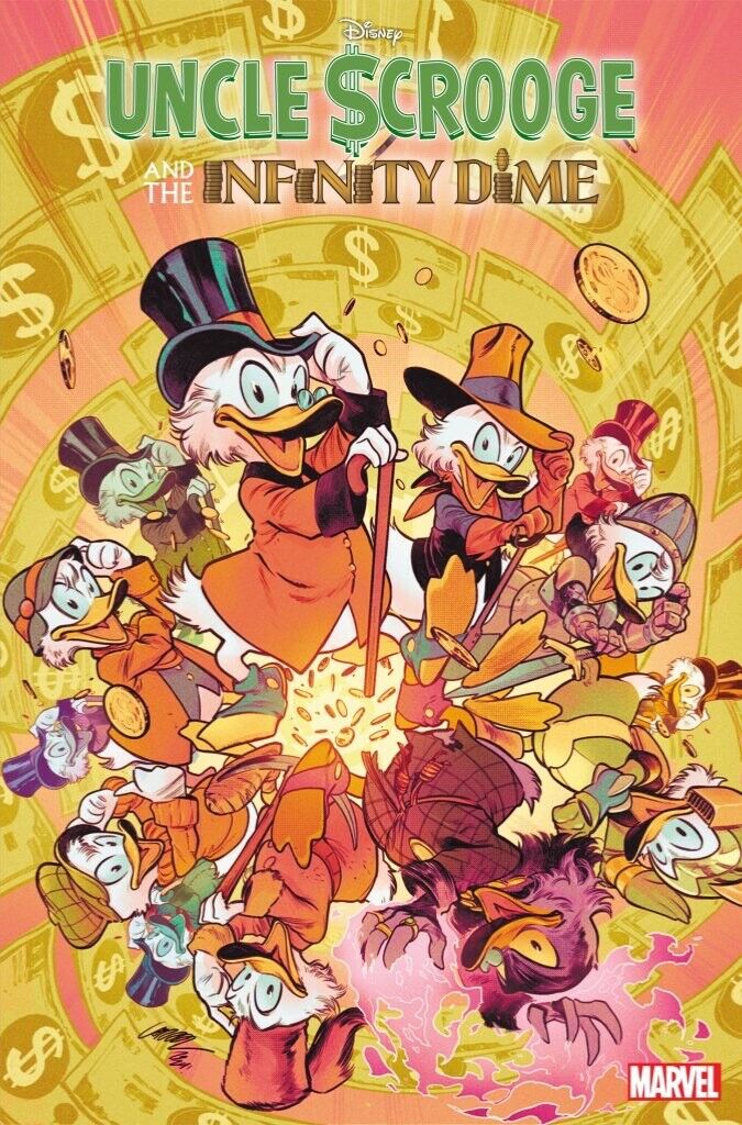 (2024) UNCLE SCROOGE AND THE INFINITY DIME #1 1:100 Pepe Larraz VARIANT COVER