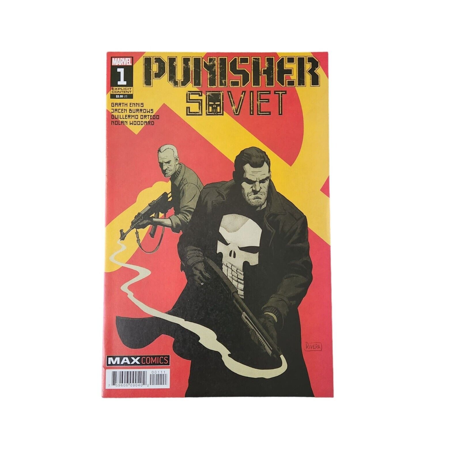 Marvel Punisher Soviet #1 2019 Comic Book Collector Bagged Boarded