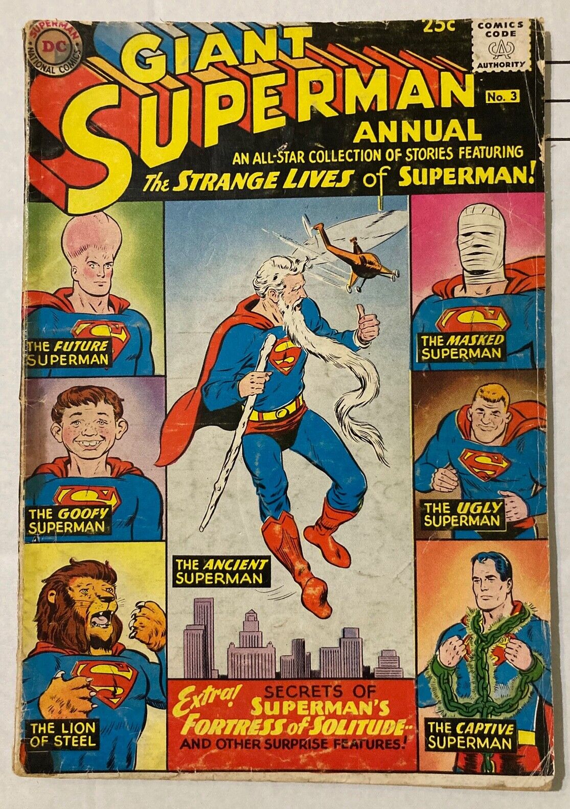 SUPERMAN and BATMAN 2-Issue Annual Lot 1961 DC Silver-Age Rarities Robin