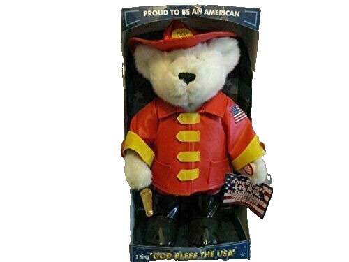 Vintage American Hero Don Dee Fireman Chief Singing Bear