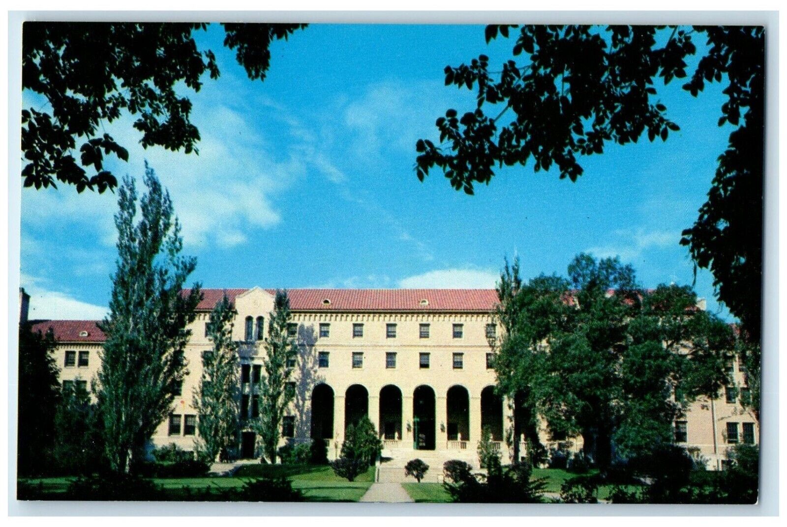 Lourdes Hall Student Residence College Of Saint Teresa Winona Minnesota Postcard