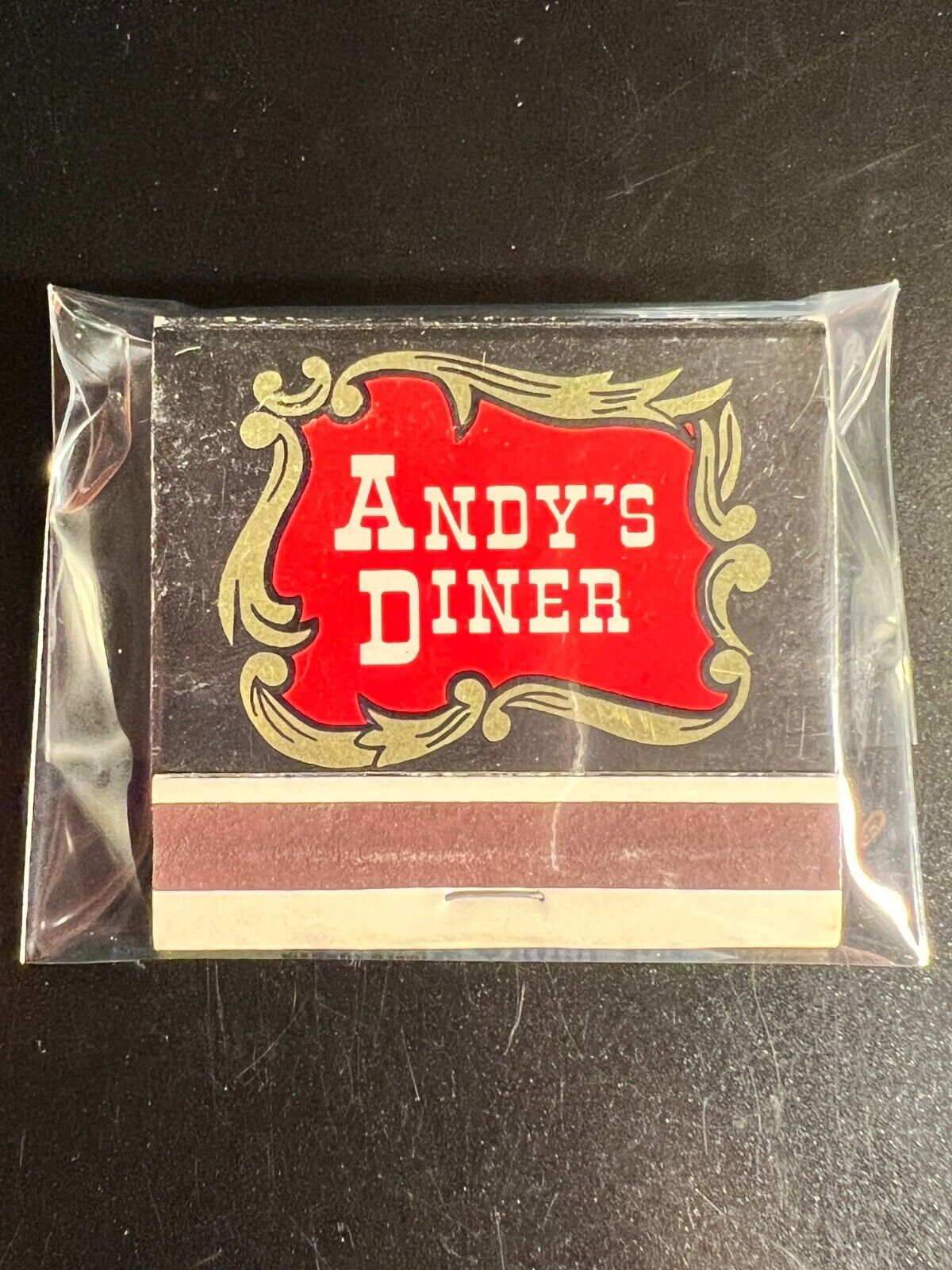 MATCHBOOK - ANDY\'S DINER - SEATTLE, WA - UNSTRUCK