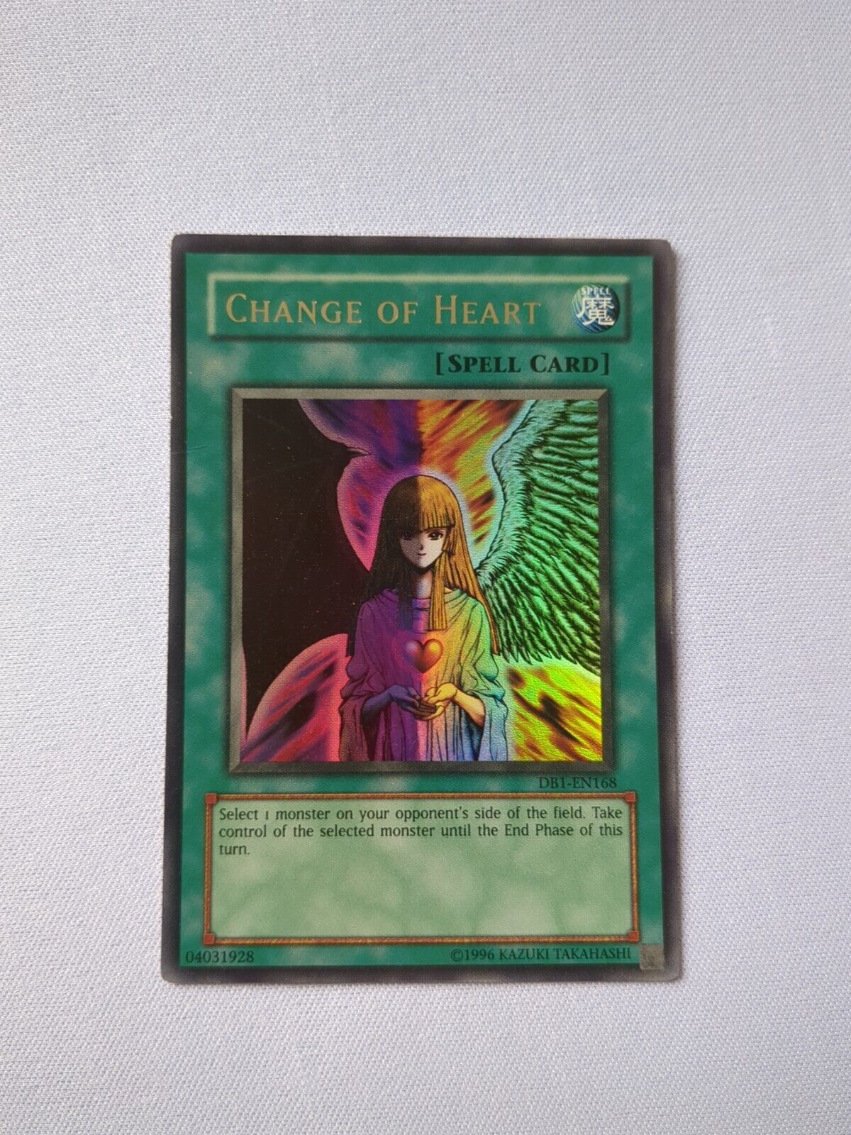 DB1-EN168 Change of Heart Ultra Rare UNL Edition LP YuGiOh Card