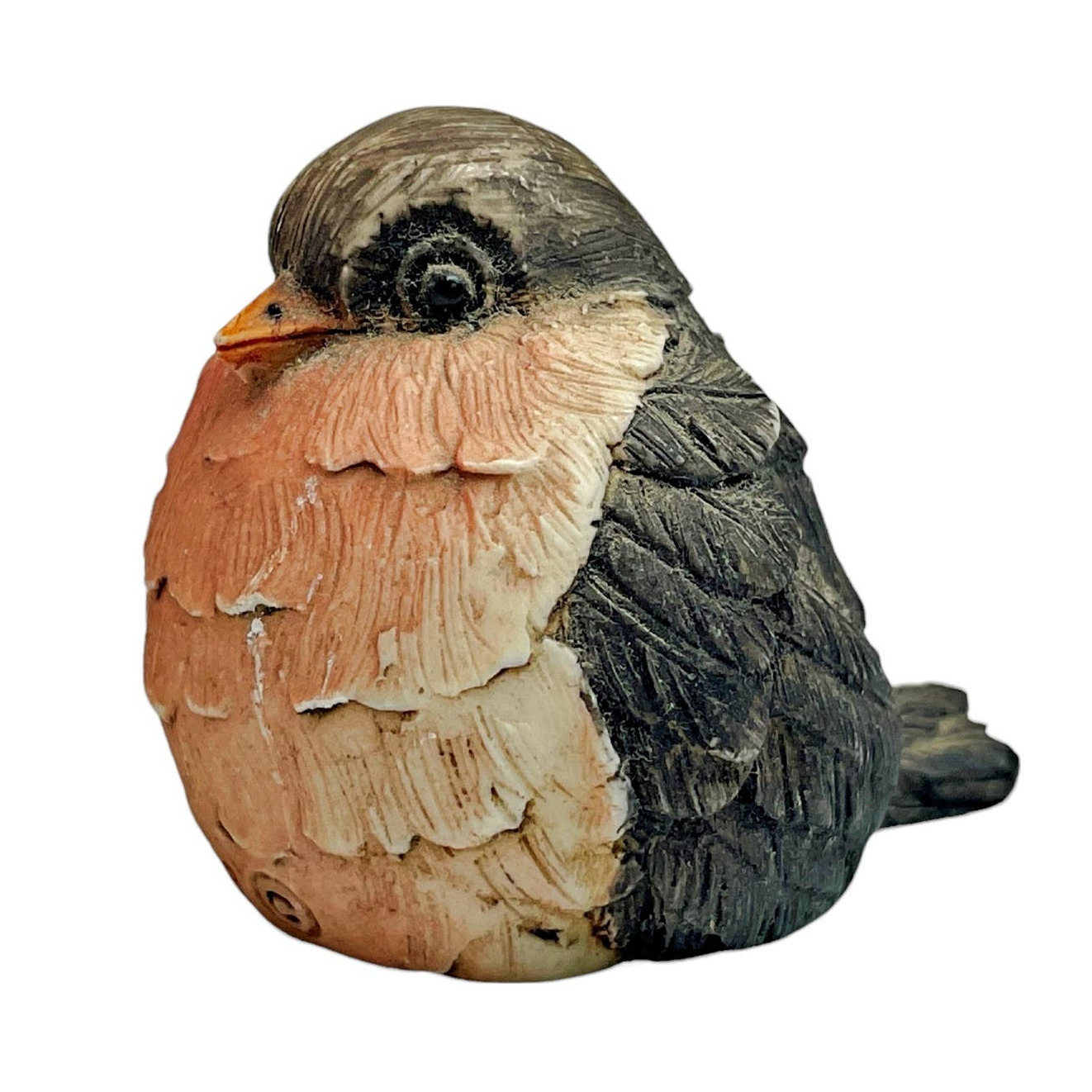 Vintage 1981 Artefice Ottanta Bird Figurine Made in Italy Robin Sparrow? Signed