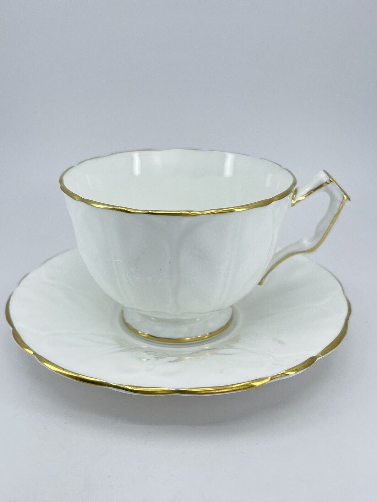 Vintage Aynsley Golden Crocus Tea Cup and Saucer Bone China 765788 England