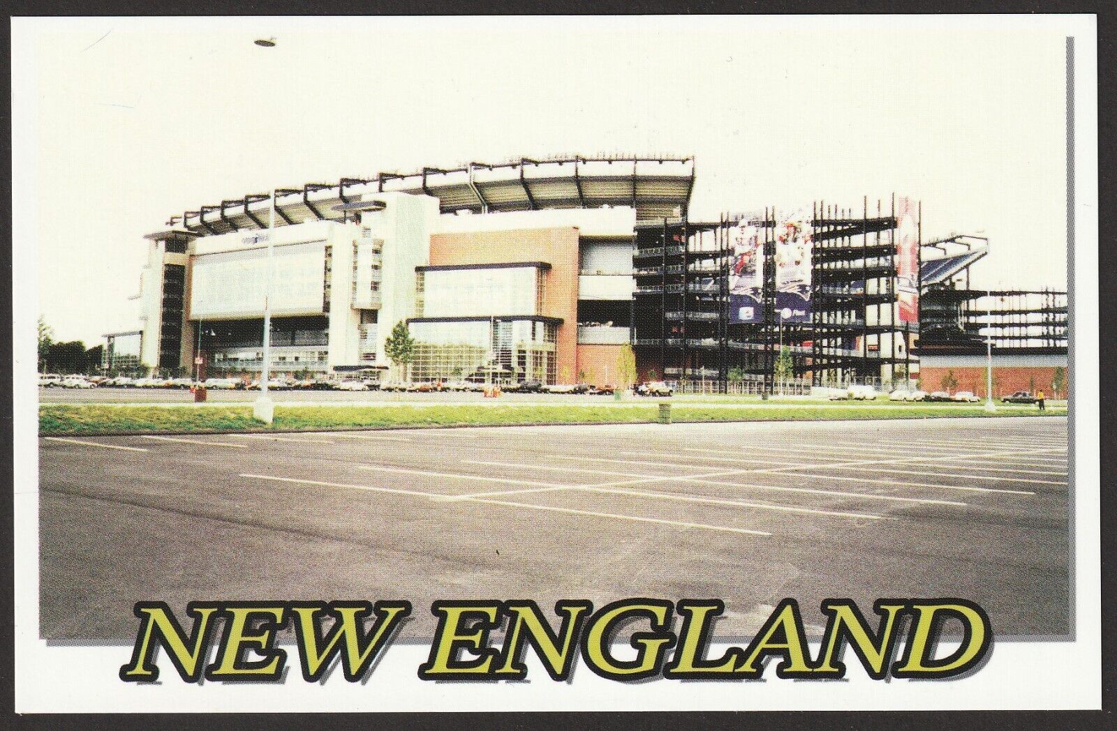 Limited Edition NFL New England Patriots Gillette Stadium Postcard