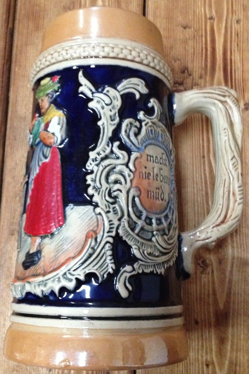 German stein/mug collectible Made in Germany authentic detailed 7\