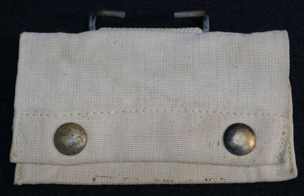 WWI US Army USMC Model 1910 M1910 First Aid Packet Pouch Khaki 9 - 1918 Dated