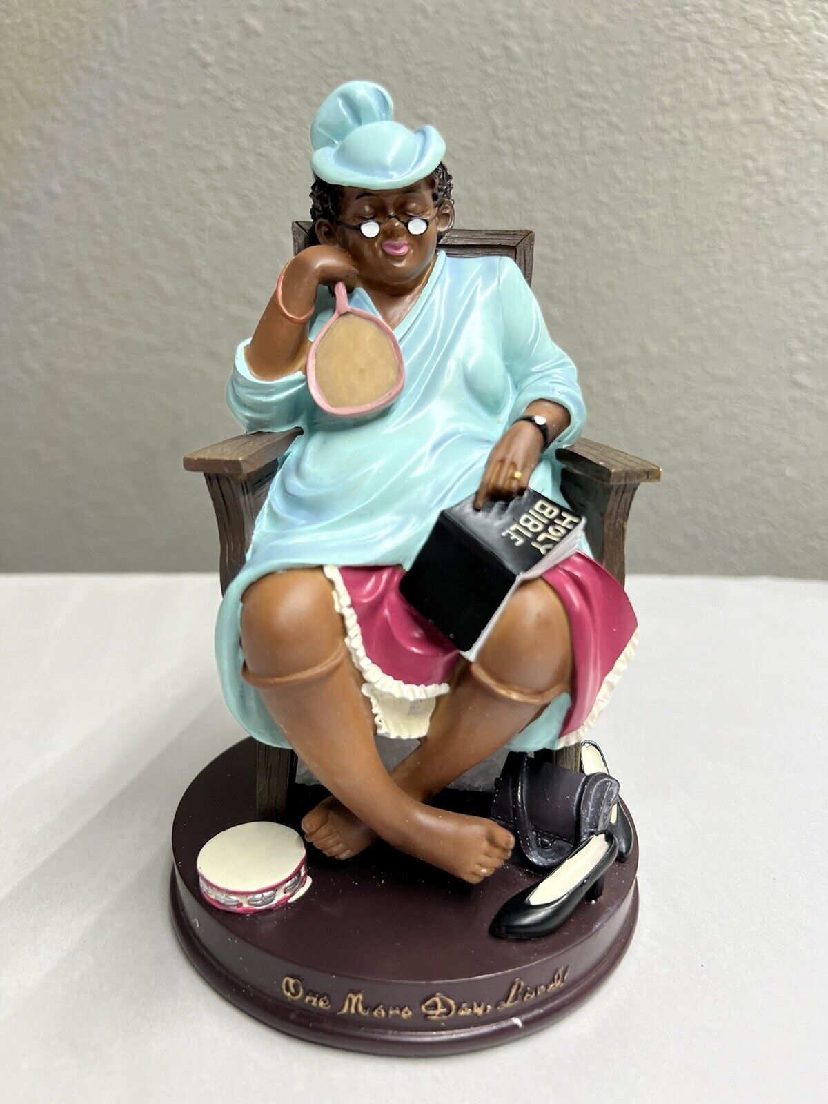 Dorothy Allen 2012 One More Day Lord African American Figurine 7.5\
