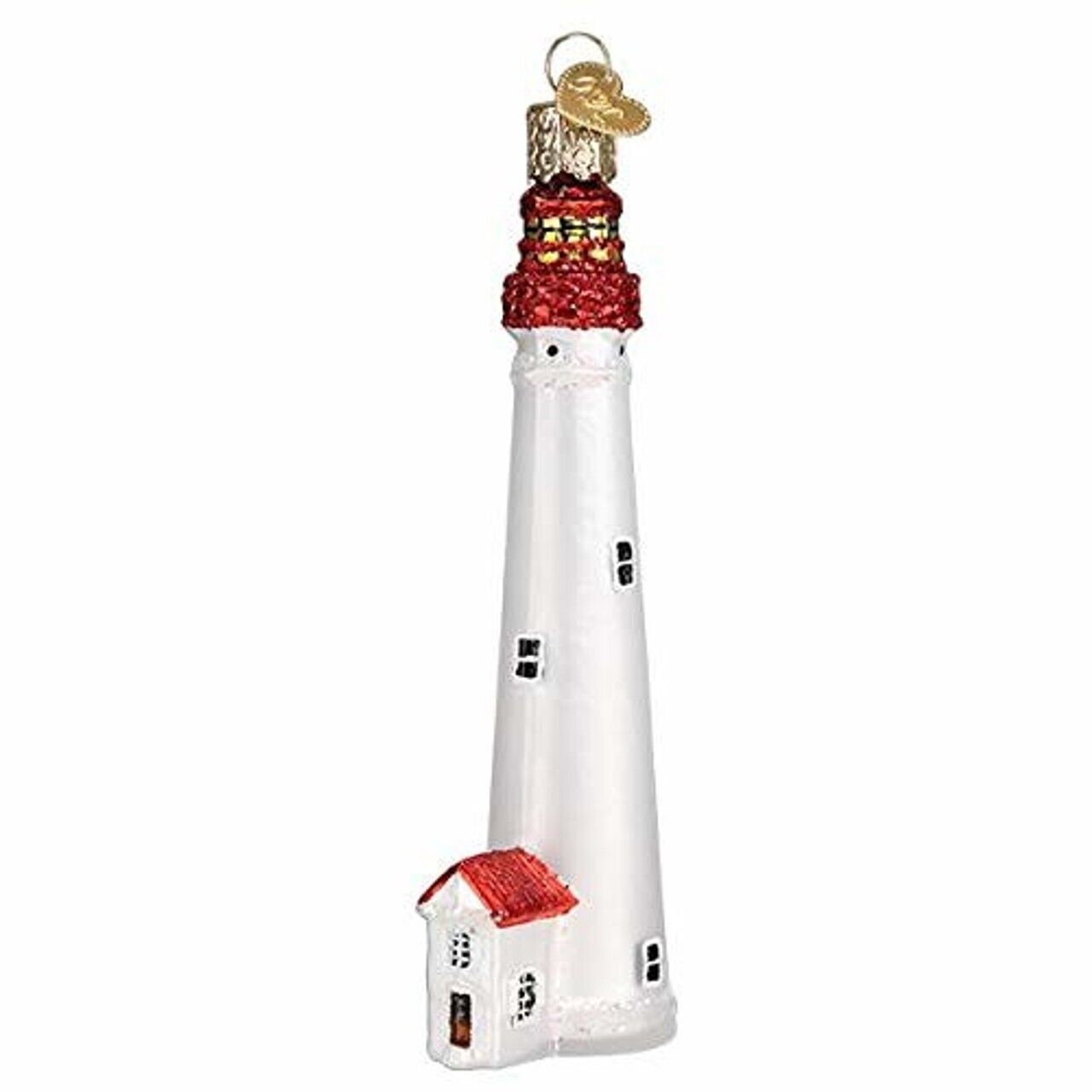 Old World Christmas CAPE MAY LIGHTHOUSE (20115) Ornament w/OWC Box
