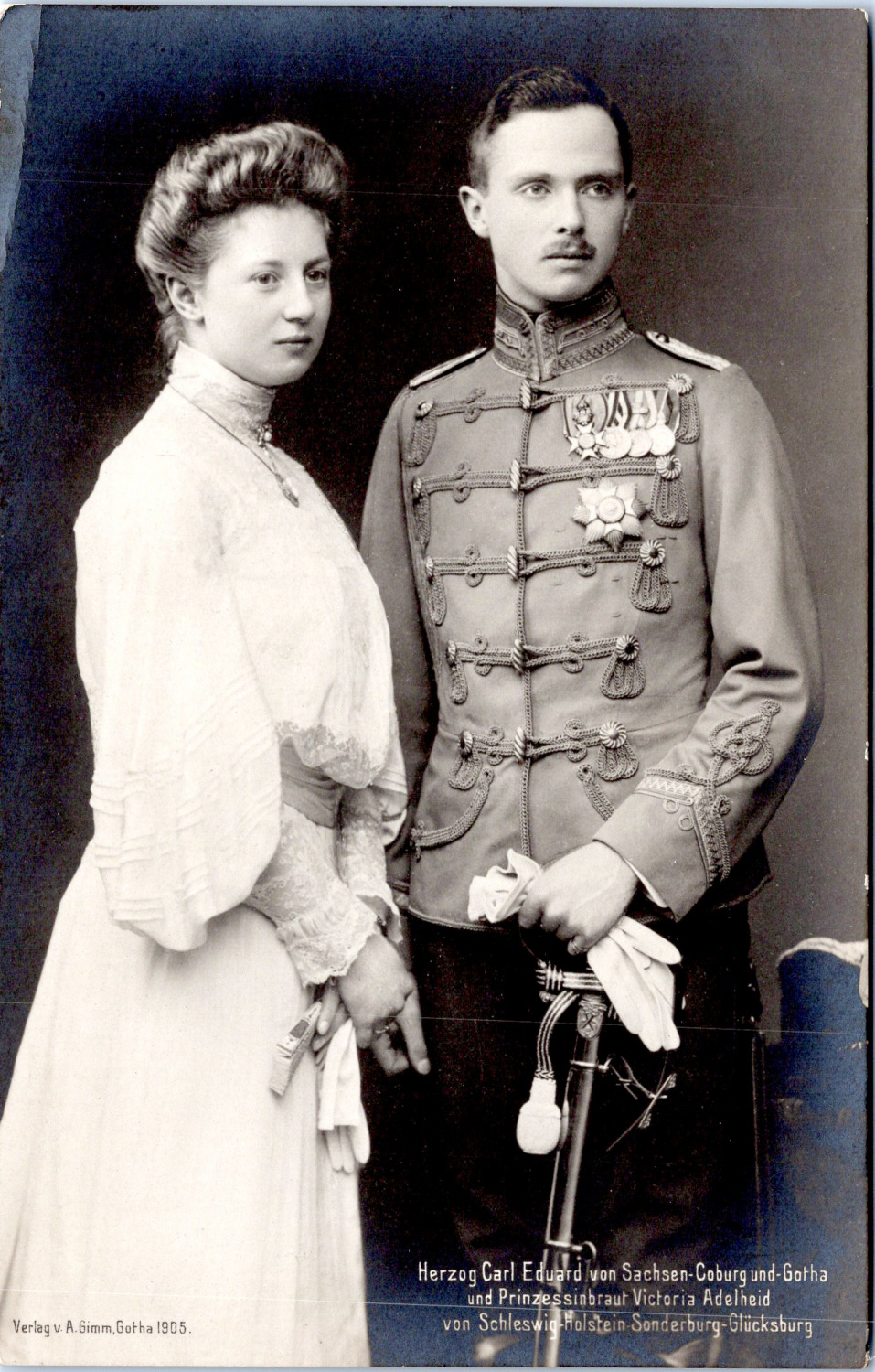 Duke Carl Eduard and Duchess Victoria Adeleid of Saxony-Coburg and Gotha Vi