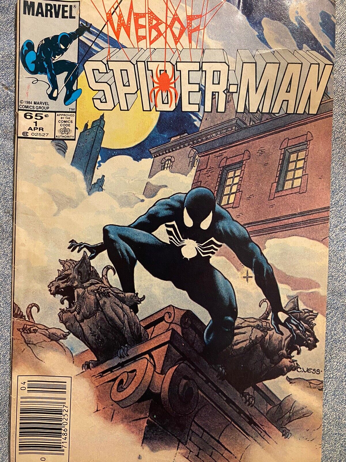 Web of Spider-Man #1 (Marvel Comics April 1985) Newsstand