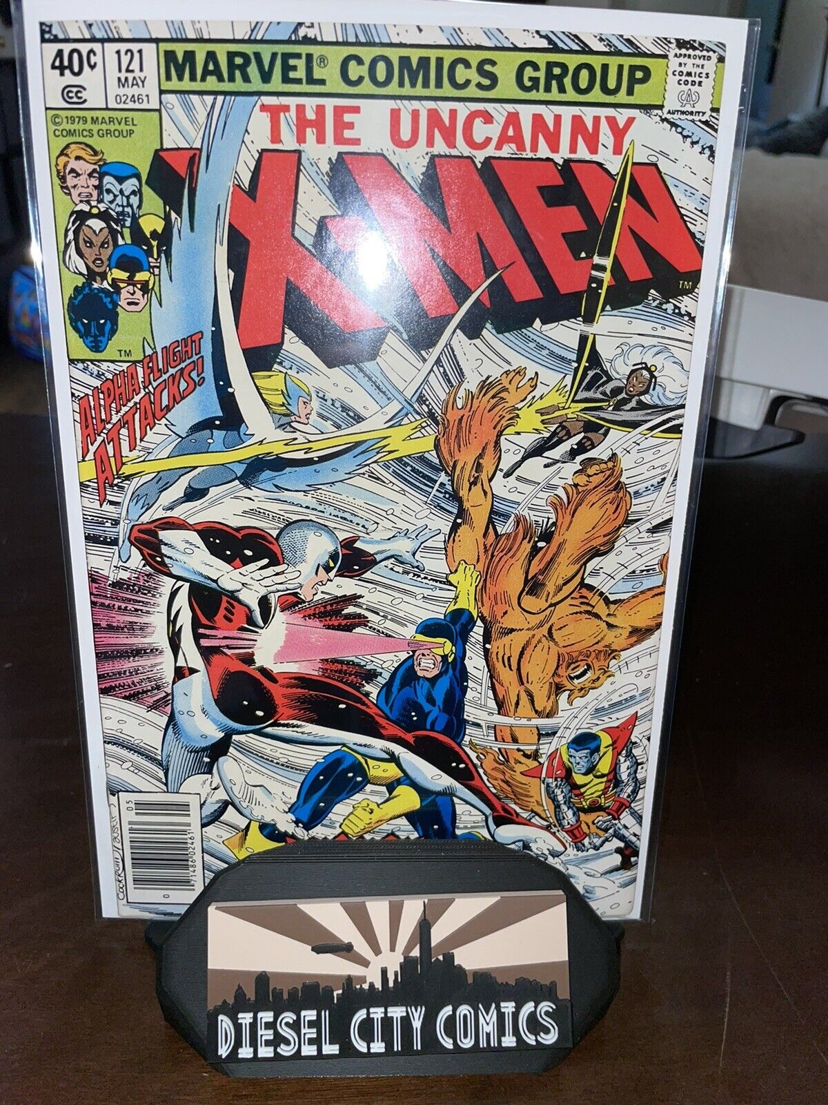 X-men 121 VF+ First Full Appearance Alpha Flight Classic Cover Wolverine