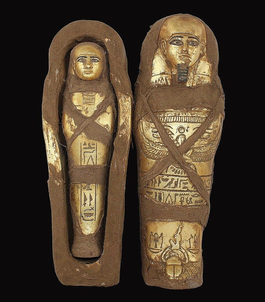 RARE ANCIENT EGYPTIAN ANTIQUE ISIS Mummify King Tut Tomb Ushabti Pharoh Statue