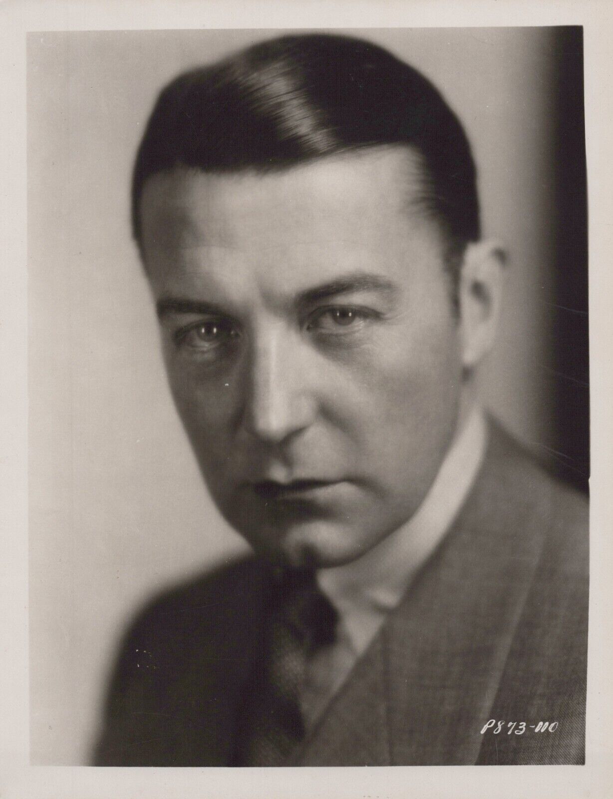 Clive Brook (1930s) ❤ Stunning Portrait - Original Vintage Hollywood Photo K 256