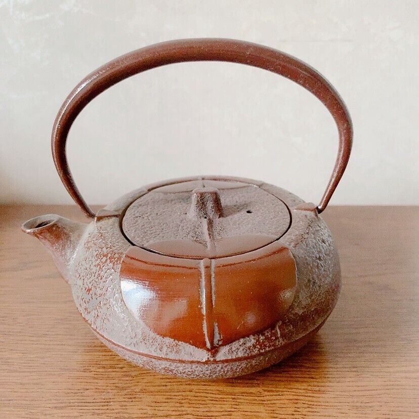 [UNUSED] Japanese cast iron tea pot Nambu ironware Nambu Tekki Green tea pot