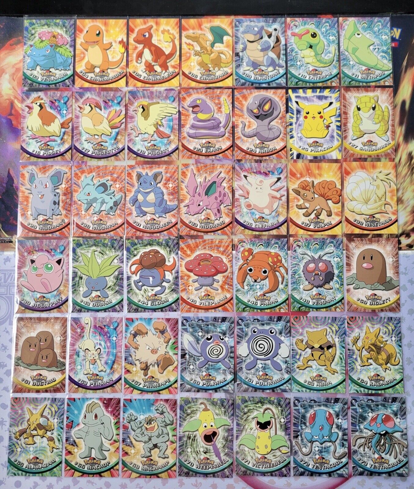Pokémon Topps Card Lot - Series 1