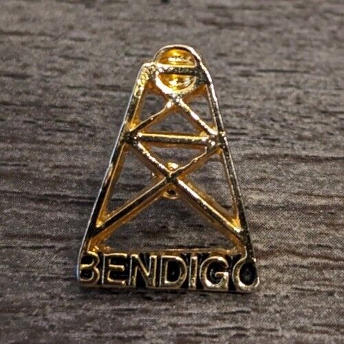 Bendigo Victoria, Australia Gold Mine Travel Souvenir Lapel Pin