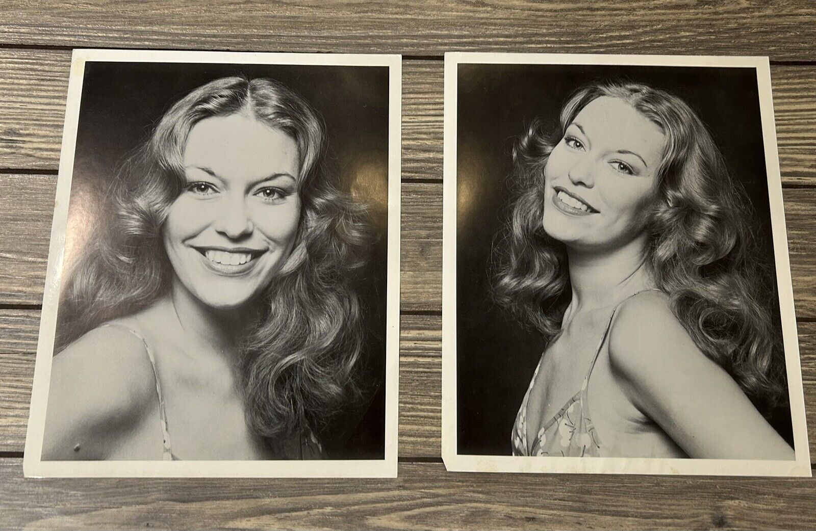 Vintage Toni Tenille ? Press Release Photos Set of 2 8x10