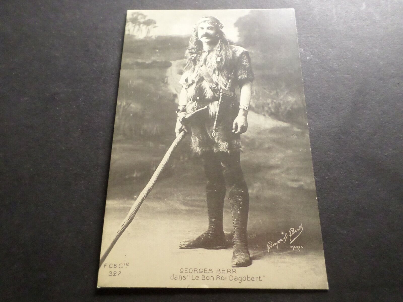 CPA Reissue, Art Theatre Comedie, Georges Berr Actor, Postcard