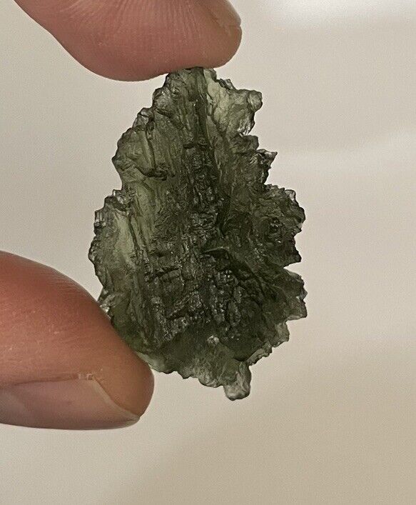 Besednice Moldavite 37ct  Hedgehog with Certificate of Authenticity