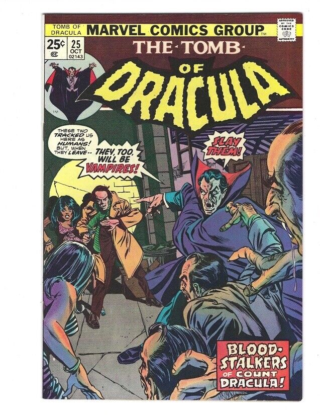 Tomb of Dracula #25 1974  Unread VF+ Beauty 1st Hannibal King   Combine Ship