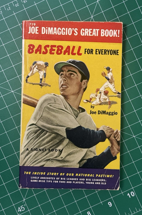 Joe Dimaggio's Great Book: Dry Cleaned: Pressed: Bagged: Boarded VG-FN 5.0