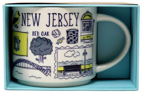 STARBUCKS BEEN THERE SERIES “NEW JERSEY” 14 oz. NEW IN BOX
