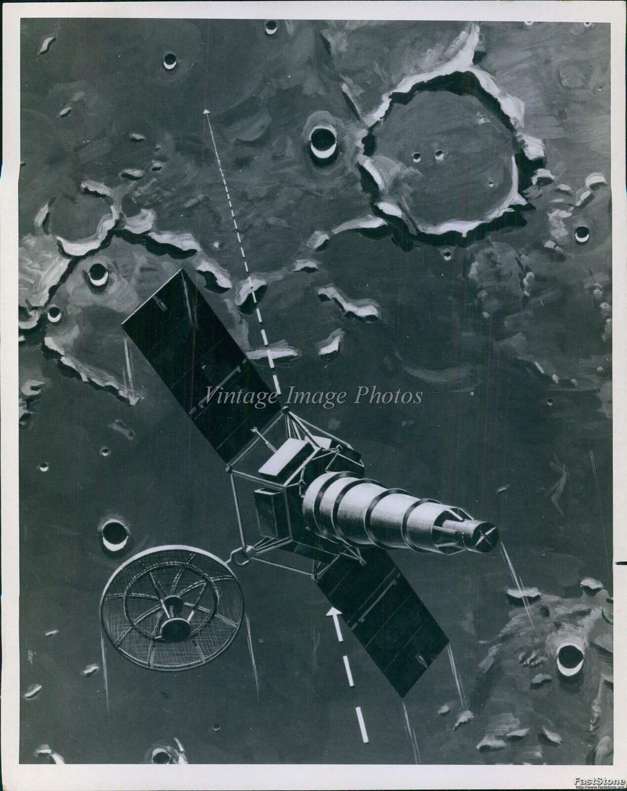 1964 Ranger 7 Nasa Outerspace Moon Missions Exploration Lab Wirephoto 8X10