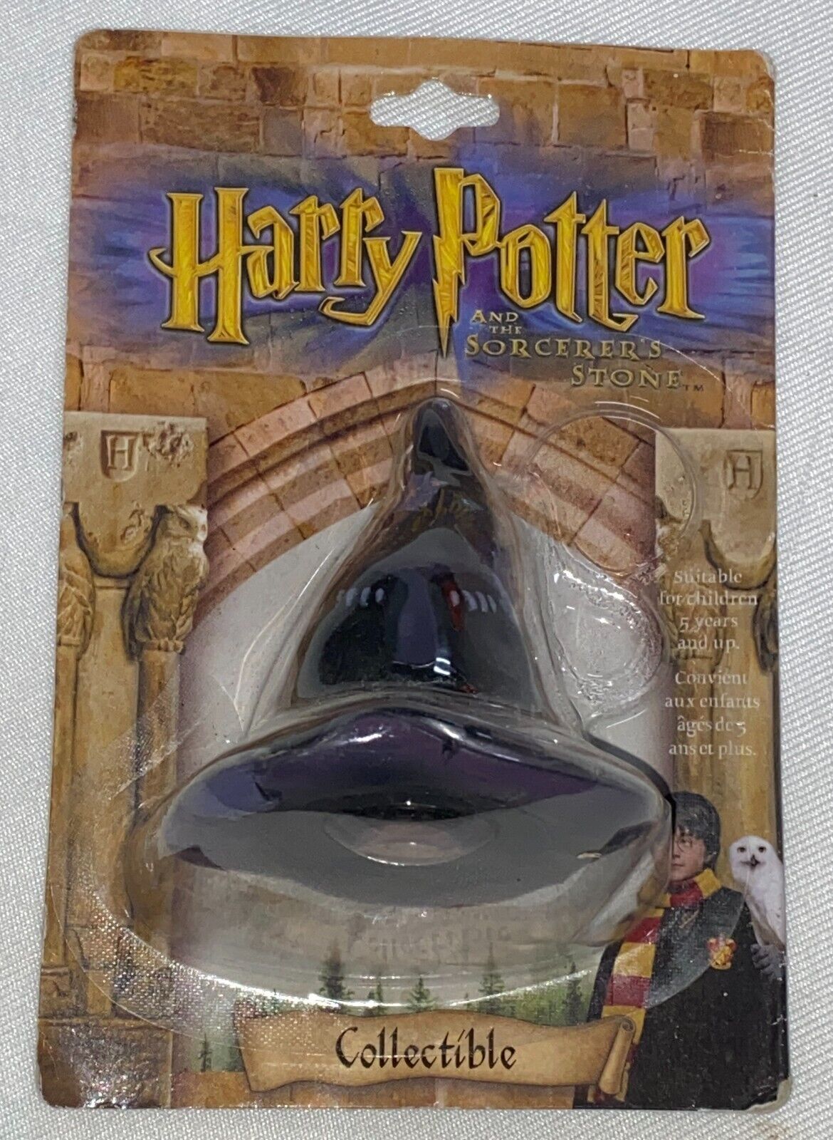 2000 NOS Vintage Harry Potter Chamber Secrets Sorting Hat Magic 8 Ball Keychain