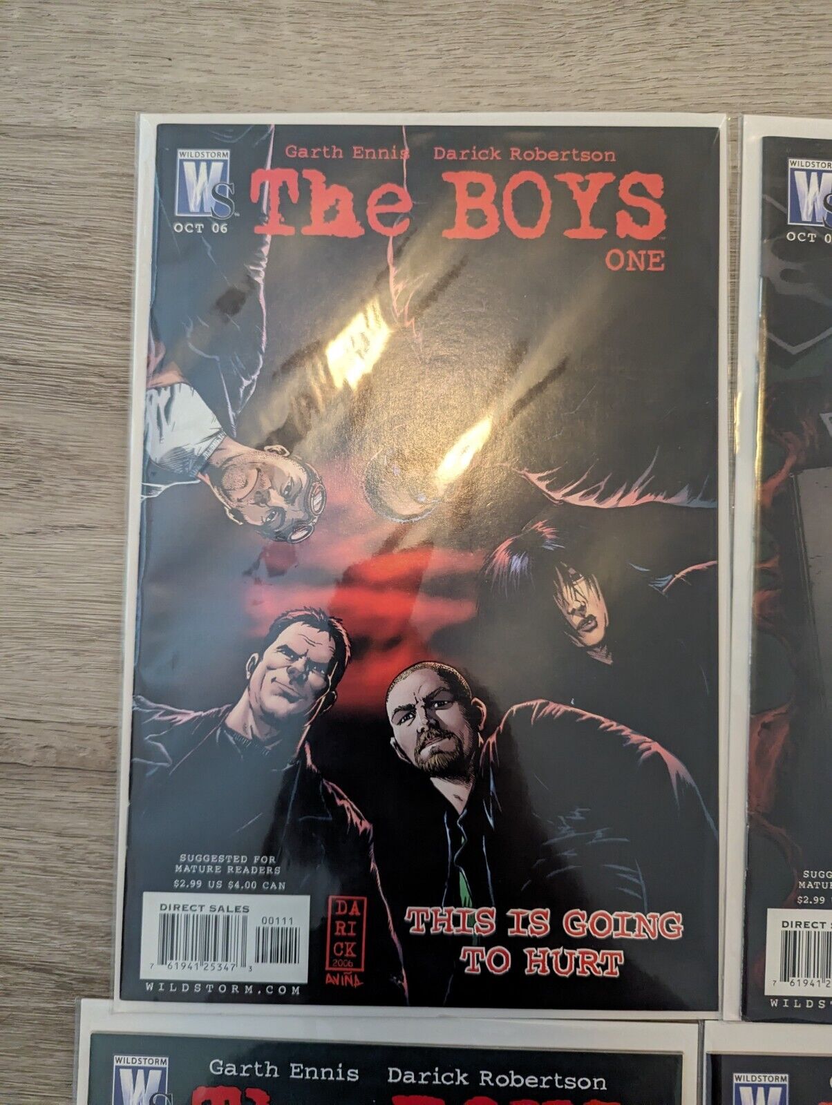 (LOT of 13) The Boys issues 1 - 13 (Dynamite Comics)