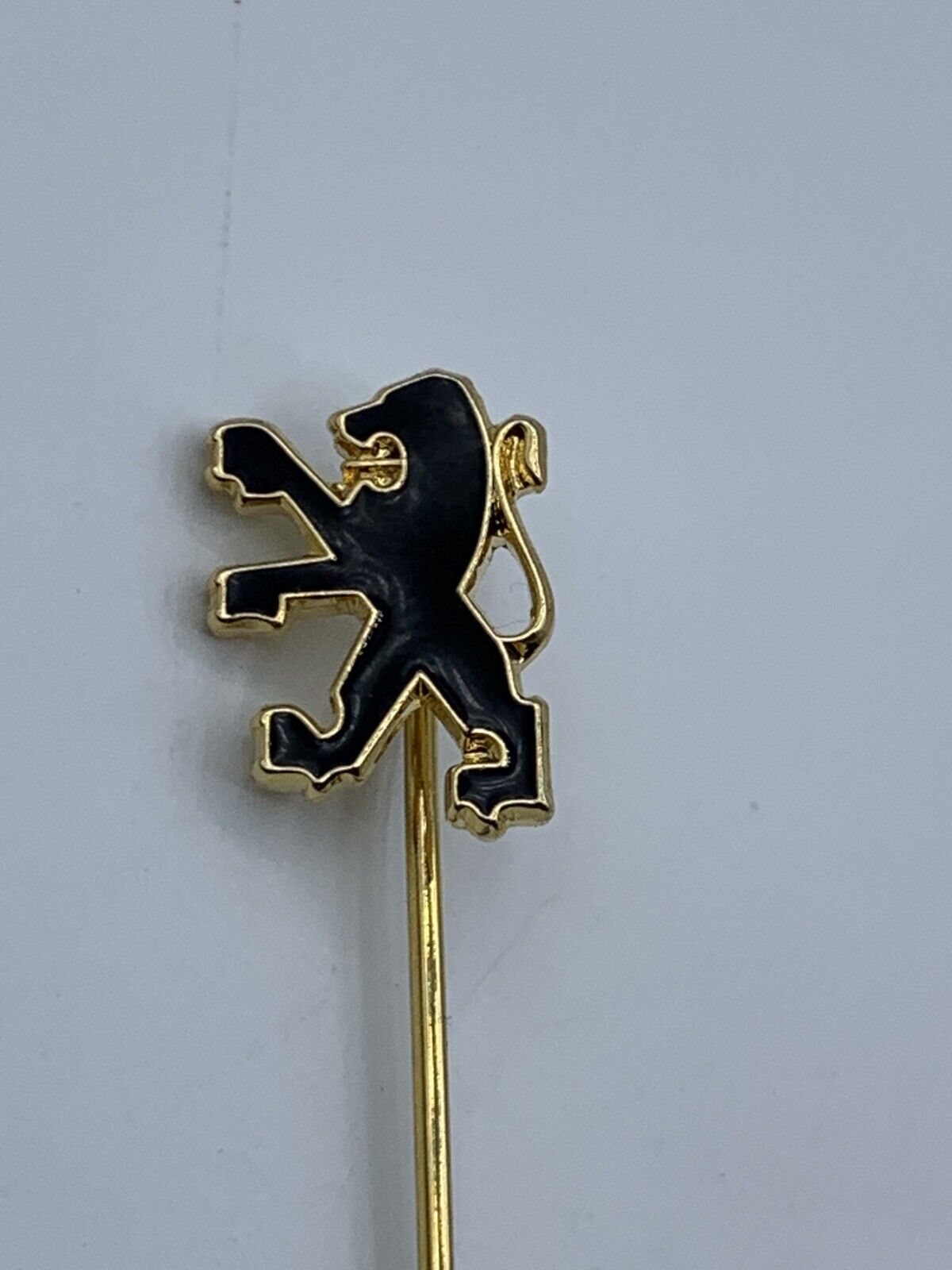 Rare Peugeot Lion Emblem Car Auto Advertising Stick Pin 