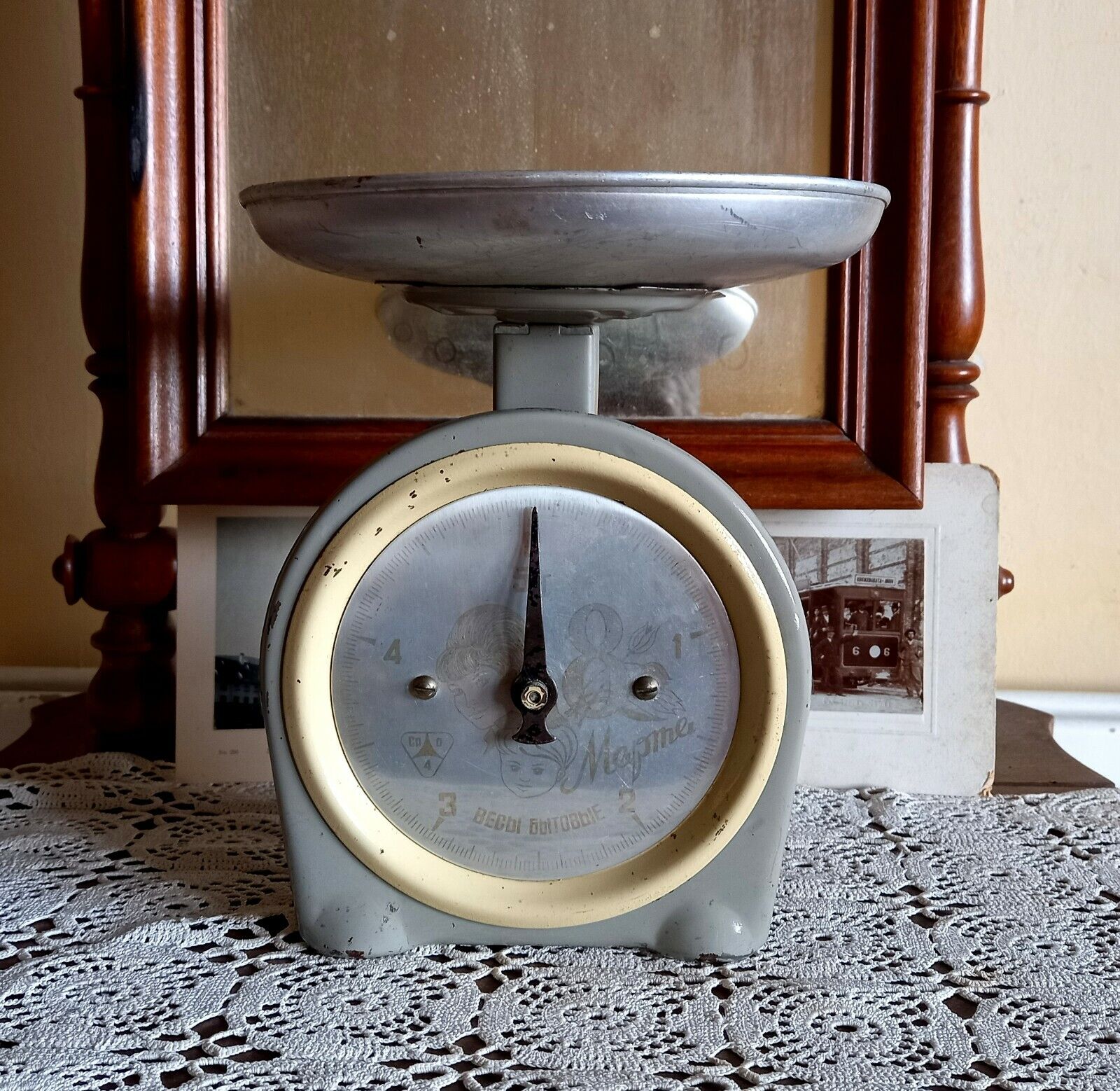 Vintage Kitchen Scale, Soviet scale, USSR scale, vintage gift decoration, WORKS