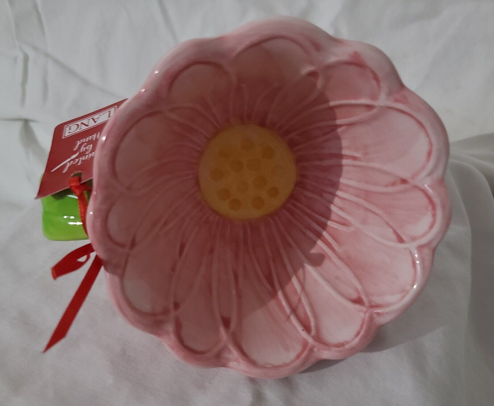 Pretty Pink Poppy Flower Mug by Ganz
