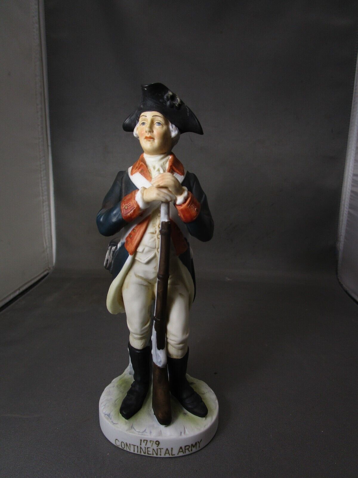 Lefton KW3678 1779 Continental Army Figurine       (203)