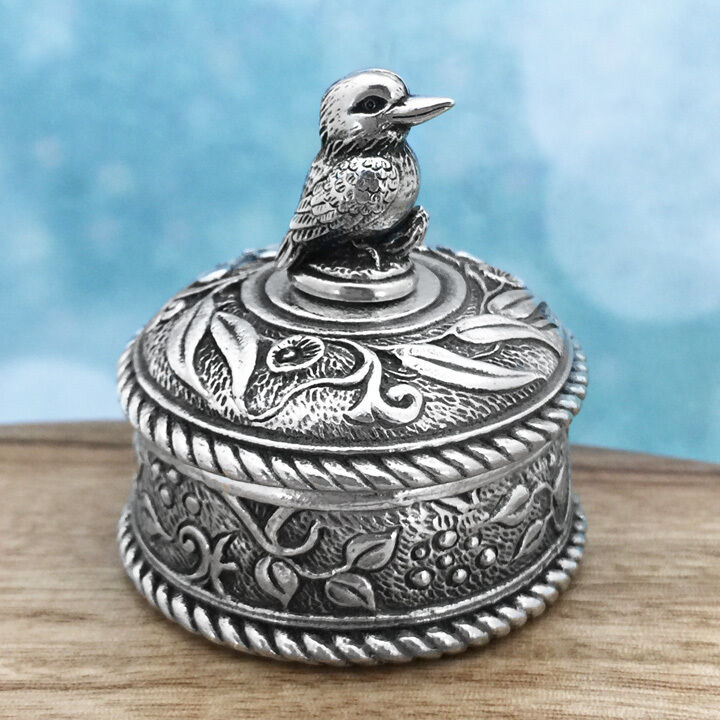 Kookaburra Souvenir Miniature Jewellery Box Australiana Gift, Australian Made