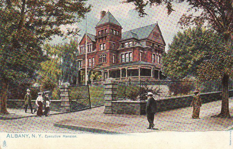  Postcard Executive Mansion Albany NY 