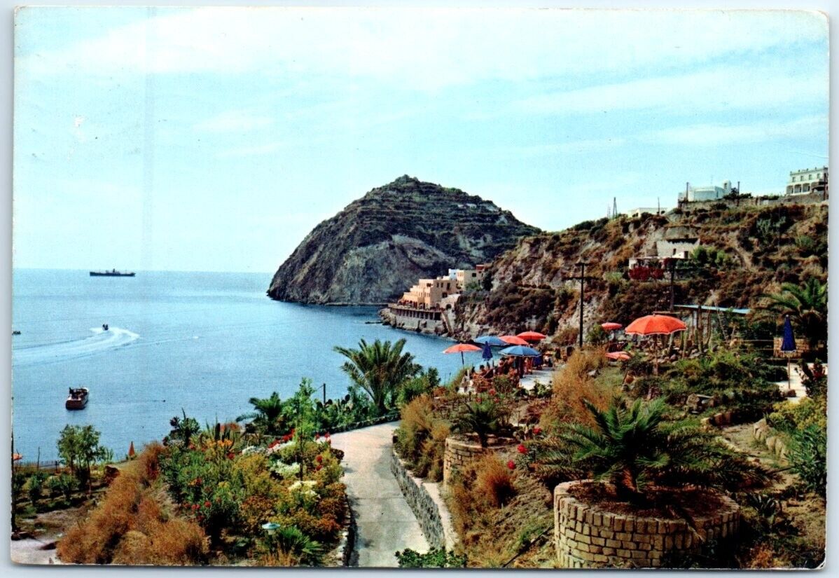 Postcard - General view, Isola D\'Ischia, S. Angelo, Italy