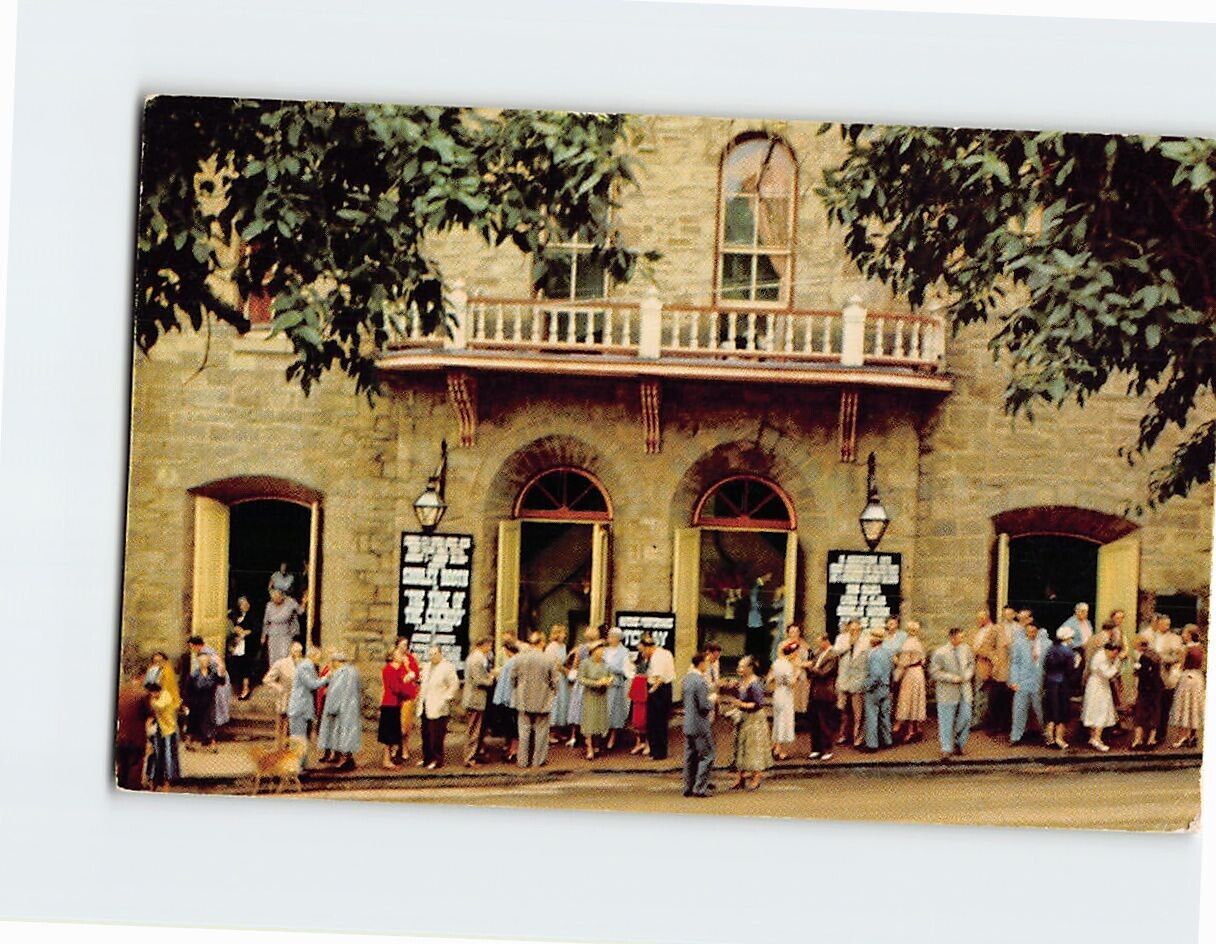 Postcard Façade of Opera House, Central City, Colorado