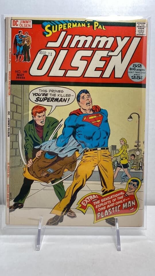 27524: DC Comics SUPERMAN\'S PAL JIMMY OLSEN #149 VF Grade