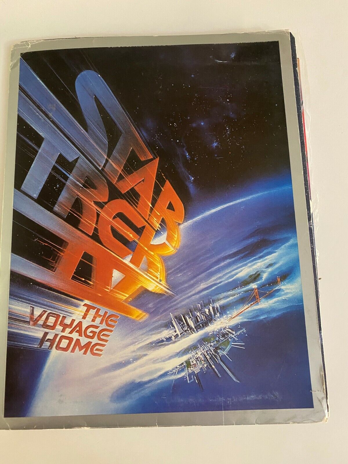 Star Trek IV: Voyage Home Press kit (18 photos, 2 posters, production handbook)