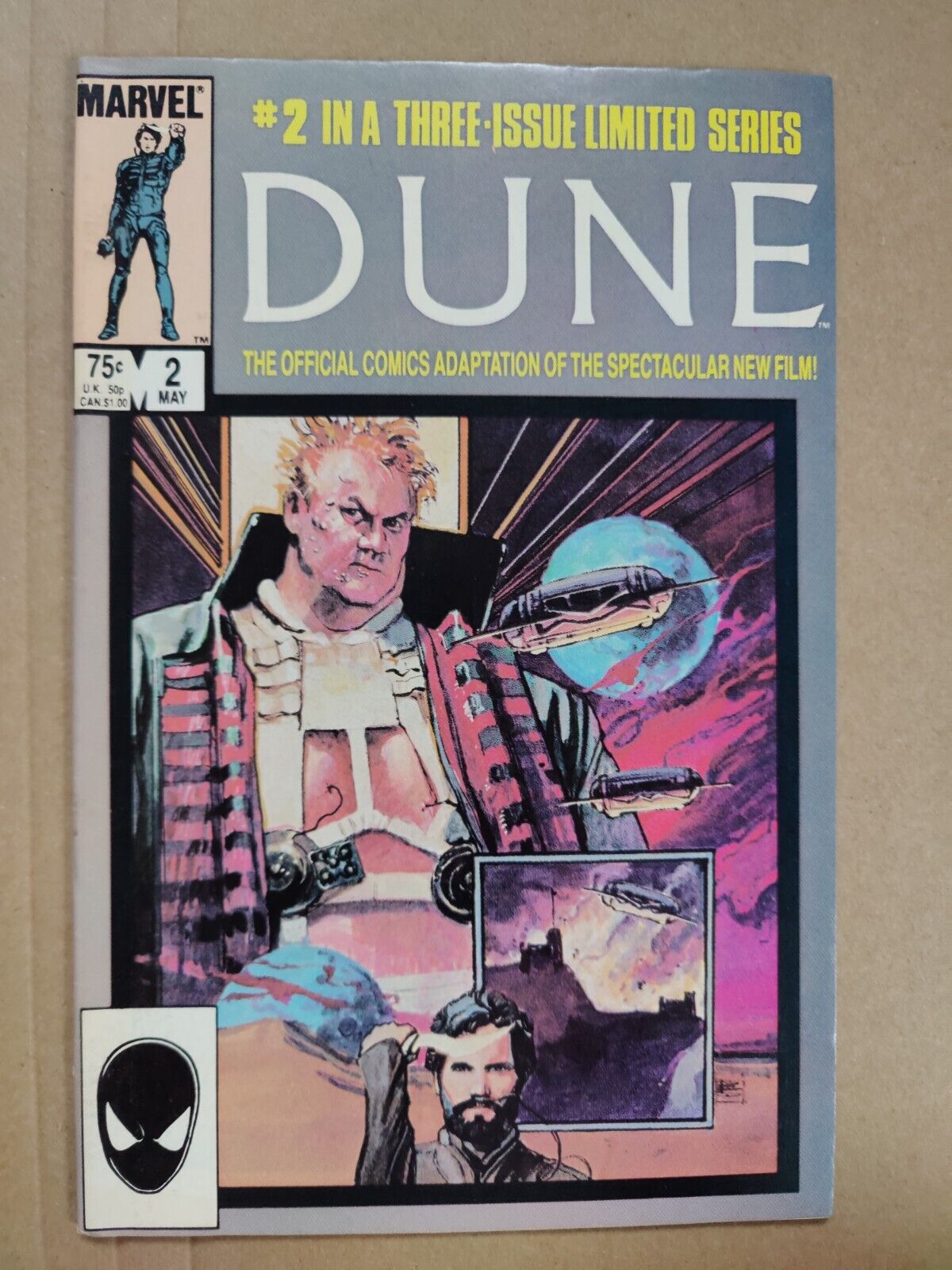 1985 Marvel Comics Dune #2 (Of 3) FN Bill Sinkiewicz 1st Print