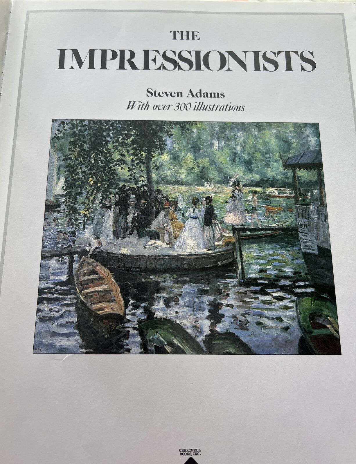 The Impressionists by Steven Adams Color Illustrations 2000 Print Ed. DJ Missing
