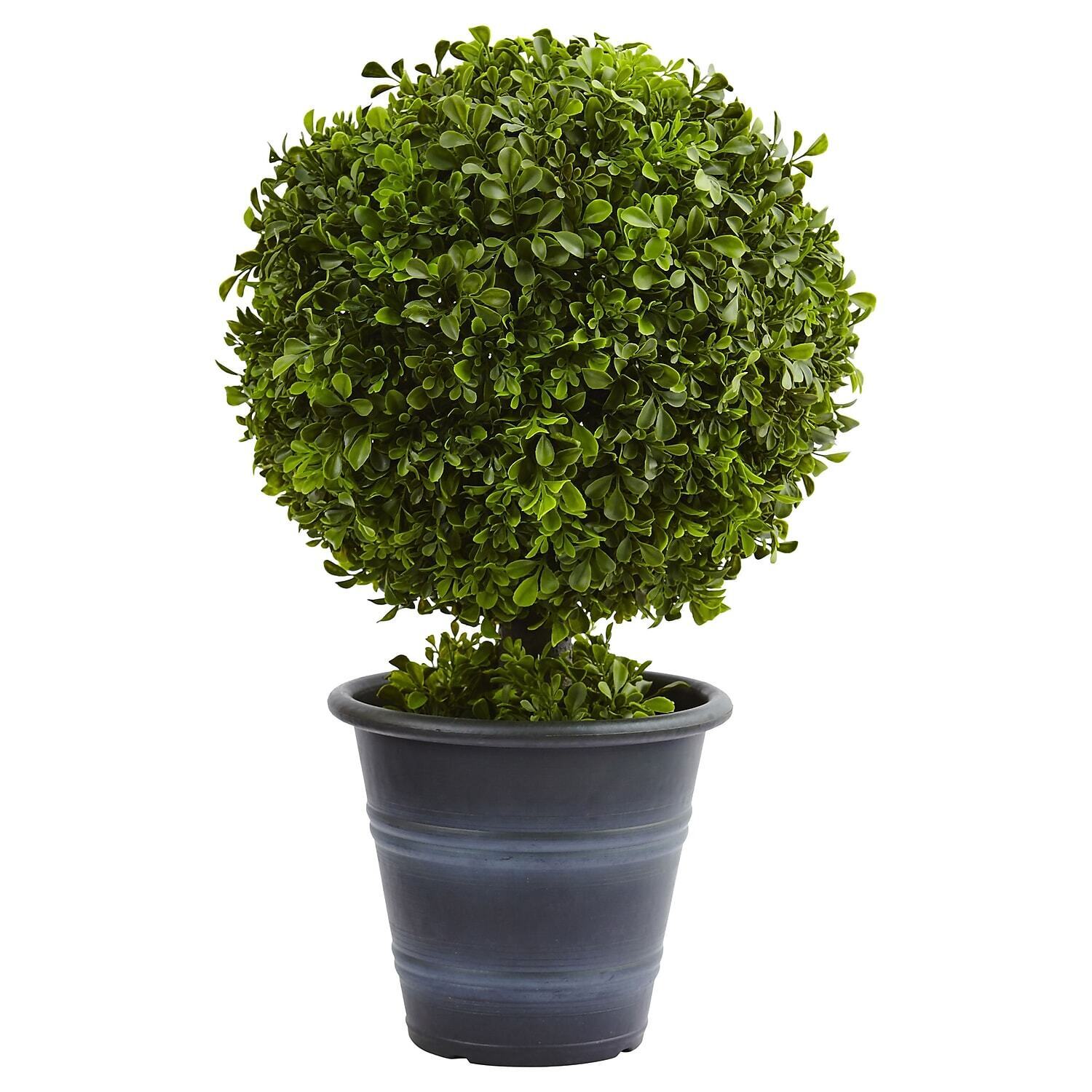 Nearly Natural 23” Boxwood Ball Topiary (4560)